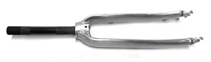 Raleigh 1 1/8" 26" Threaded Alloy Bike Fork 100mm QR Disc Axle - Crown 420mm - Picture 1 of 9