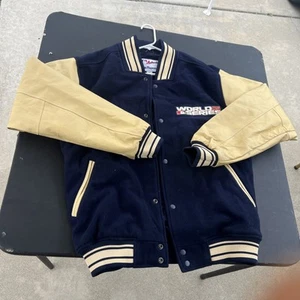 2005 World Series Majestic Letterman Varsity Jacket Size X-LARGE - Picture 1 of 15