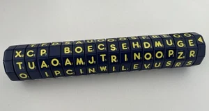 Satanix Word Letter Cylinder Game Twist Letter Game Vintage - Picture 1 of 5