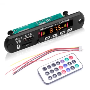 Modulo radio FM MP3 12V 2x3W AJX-019BT USB SD Bluetooth 5.0 AUX con telecomando - Imagen 1 de 6