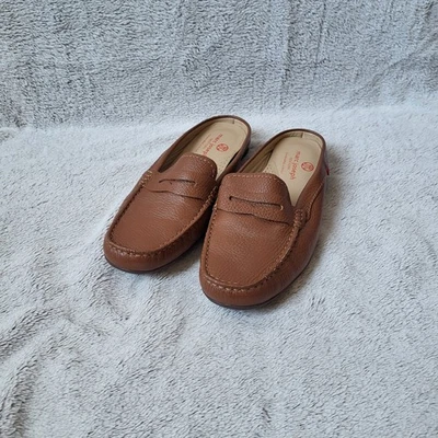 Mocasín informal Marc Joseph New York Mule para mujer 8,5 cuero marrón espalda abierta Foto 1 de 4