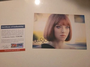 AMANDA SEYFRIED SIGNED 4x6 PHOTO AUTOGRAPHED COA PSA/DNA U28160 Ted 2 Mean Girls - Picture 1 of 6