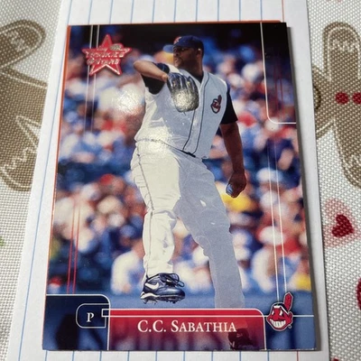 Leaf Rookies & Stars 2002 - C.C. Sabathia #31 Foto 1 de 2