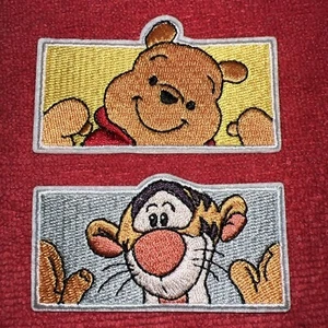 🔥 Disney Pooh Tigger Embroidered Patch Sticker Sew On Adhesive WDW ~ FREE SHIP - Picture 1 of 3
