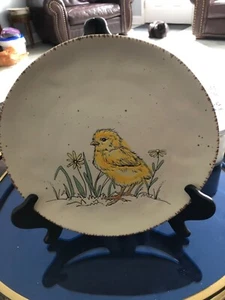 In Homestylez Chickadees Spring 11” New Dinner Plate - Picture 1 of 2