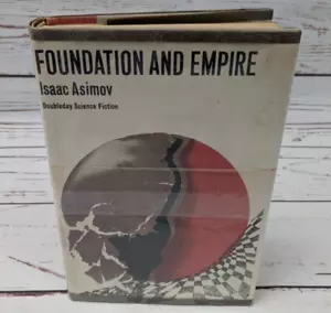 Foundation and Empire Isaac Asimov 1952 Double Day w Dust Jacket Ex-Library Book - Picture 1 of 12