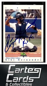 Kiki Hernandez 1992 Classic Best #102 Yankees TTM/IP Signed Autographed
