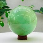 1135G Natural Fluorite Quartz Sphere Crystal Ball Reiki Healing Decoration