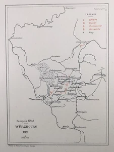 Würzburg 1796 Würzburg Estenfeld Lengfeld Attic Championnet Kray Euerfeld - Picture 1 of 3