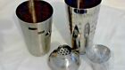 Dial-A-Drink Cocktail Shaker By Chefmate DoubleJigger Measure All Stainless