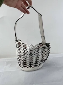 Kate Spade Dorie Medium Leather Bucket Bag White - Picture 1 of 6