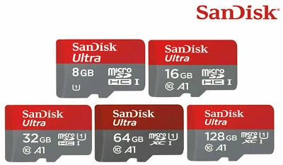 SanDisk Ultra Micro SD 32GB 64GB 128GB Class 10 SDHC SDXC Memory Card Imagemate - Image 1 of 4