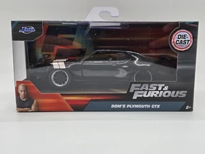 Fast & Furious F8 The Fate of the Furious Dom's Plymouth GTX Movie 1:32 Diecast - Picture 1 of 4