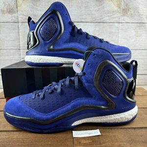Adidas D Rose 5 Boost ‘McDonalds All-American’ Purple D69312 Men Size 14 RARE - Picture 1 of 11
