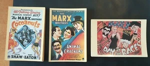 Set of Three The Marx Brother Vintage Postcard. Hollywood Movie - Picture 1 of 2