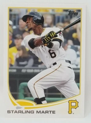 2013 Topps Mini #288 Starling Marte Pittsburgh Pirates - Image 1 of 2