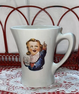Vintage Hires Root Beer Crush Intl. Ceramic Mug USA Collectible Logo Graphic - Image 1 of 4
