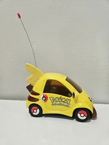 Vintage Pokémon Pikachu Electronic Remote Control Car Tiger Nintendo 2000 AS IS - Picture 1 of 7