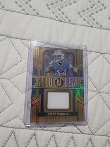 STEFON DIGGS - 48/299 - GOLD GEAR - GOLD STANDARD - BUFFALO BILLS