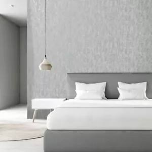 Industrial Texture Wallpaper Distressed Look Metallic Grey Silver 12840 Holden - Picture 1 of 3