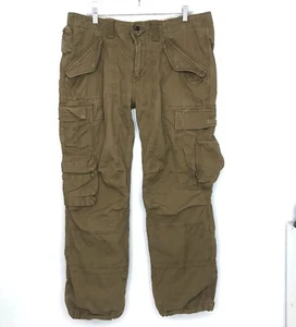 Vintage Polo Ralph Lauren Mens 38x30 Cargo Pants Utility Military RL-067 - Picture 1 of 11