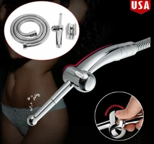 Bathroom Wall Sprayer Handheld Shower Head Nozzle Toilet Bidet Shattaf Douche US - Picture 1 of 7
