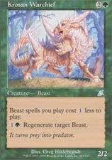 4x Japanese Krosan Warchief ~ Near Mint Scourge Foreign MTG Magic x4 4 UltimateM