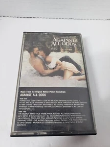 AGAINST ALL ODDS ORIGINAL MOTION PICTURE SOUNDTRACK Cassette Tape - Picture 1 of 4