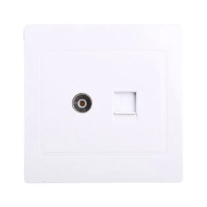 Homes Networking Solution RJ45 Adapter with Coaxial Wall Socket Simple Intalls - Picture 1 of 11