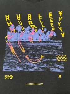 HURLEY - Short Sleeve Men's BLACK T-Shirt - Size: M - MEDIUM - HURLEY SURF Co - Picture 1 of 22