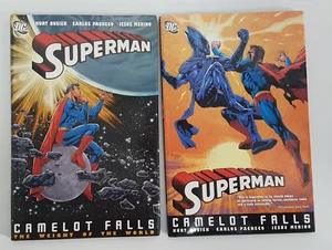 DC Comics 2 Superman Camelot Falls. H/C - Picture 1 of 18