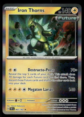 SV05: Temporal Forces #062/162 Iron Thorns - Image 1 of 2