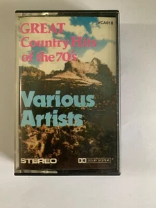 Great Country Hits Of the 70's Vintage (Cassette) - Picture 1 of 1