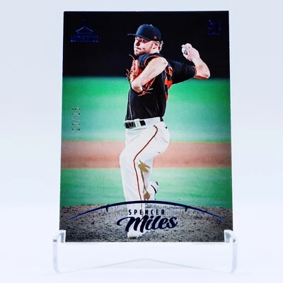 2023 Panini Chronicles Luminance Spencer Miles Blue /25 #11 - Image 1 of 2