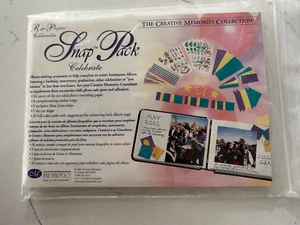 The Creative Memories Collection Snap Pack Celebrate Paper Stickers Cards 2001 - Picture 1 of 3