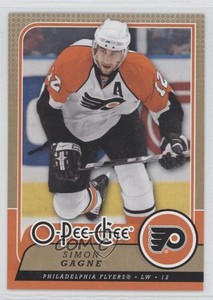 2008-09 O-Pee-Chee Simon Gagne #81