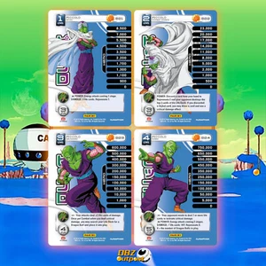 DBZ Panini TCG Piccolo Hi Tech Level 1-4 Premiere Starter MP Foil - Picture 1 of 5