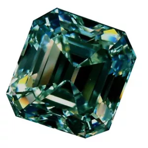 1.48 Ct Vvs1 7*5 Mm Dark Blue Color Emerald Loose Moissanite Diamond For Rings - Picture 1 of 1