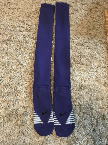 NIKE NFL MINNESOTA VIKINGS ELITE GRIP Football Team Issued Game Socks Size 2XL Cover
