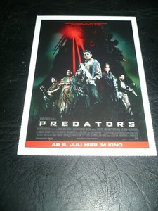 PREDATORS, film card [Adrien Brody, Topher Grace, Alice Braga, Walton Goggins]