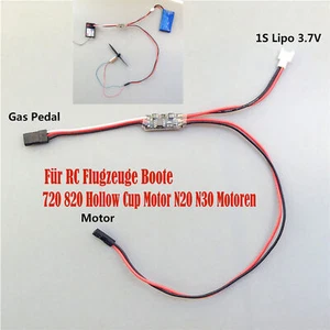 Controlador de velocidad 4A Mini ESC para 1S RC Aircraft N20 N30 Motor RC Barco Accesorios - Imagen 1 de 7