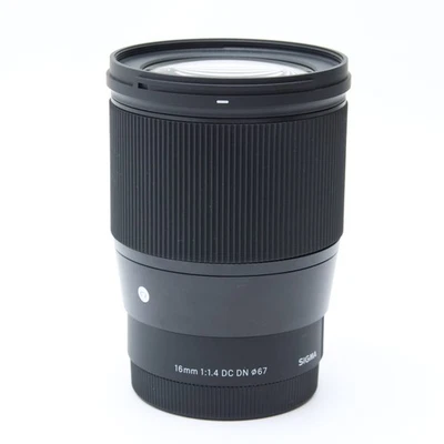 Sigma 16mm F/1.4 DC DN Contemporary (for Sony E / APS-C) #338 -Near Mint- - Image 1 of 4