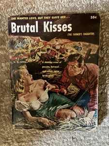 Brutal Kisses by H.M. Appel - Uni-Book #29 1952 Pulp The Farmer's Daughter - Picture 1 of 2