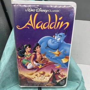 Aladdin (VHS, 1993) Black Diamond Label LN - Picture 1 of 4
