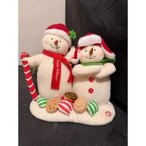 2008 Hallmark Jingle Pals Season's Treatings Weihnachten Schneemänner funktioniert - Bild 1 von 3