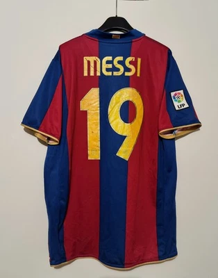 BARCELLONA MAGLIA NIKE MESSI HOME JERSEY TRIKOT MAILLOT SHIRT 2007-2008 CAMISETA - Immagine 1 di 4
