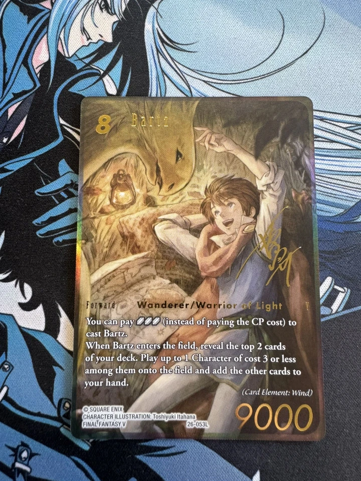 Bartz 26-053L Signature Full Art - Gunslinger of the Abyss - Final Fantasy TCG - Image 1 of 2