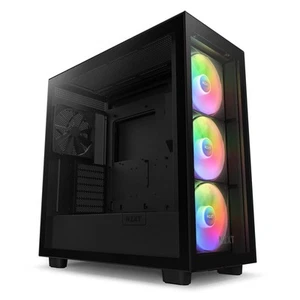 NZXT H7 RGB Elite Edition Mid Tower Case Black - Picture 1 of 5