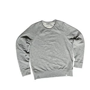 Outerknown Herren Grau Sweatshirt Raglan Langarm Rundhals Pullover Freizeit - Bild 1 von 9