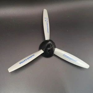 GRAUPNER 3 BLADE PROPELLER 25-21, 10"-8.3" SUPER EXTRA MADE IN GERMANY w/ Nose - Picture 1 of 6